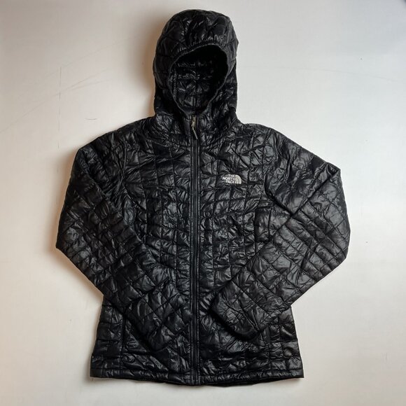 The North Face Thermoball Jacket Hooded Womens S Primaloft Quilted Puf (READ** - Picture 1 of 16